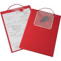 Eichner KFZ-Auftragstasche mit Magnetverschluss Rot von Eichner