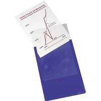 Eichner Magnet-Sichttasche aus Hart-PVC DIN A4 hoch, blau von Eichner