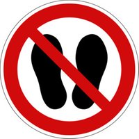 Eichner Verbotsschild Betreten der Fläche verboten Eichner Verbotsschild Betreten der Fläche verboten von Eichner