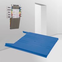 Eichner Wandsortierer "FLAT" Ablagefach, blau, für A4 hoch Belege von Eichner