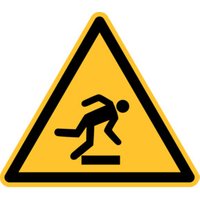 Eichner Warnschild Stolpergefahr PVC gelb Eichner Warnschild Stolpergefahr PVC gelb von Eichner
