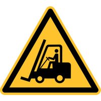 Eichner Warnschild Warnung vor Flurförderfahrze 31,5 cm PVC von Eichner