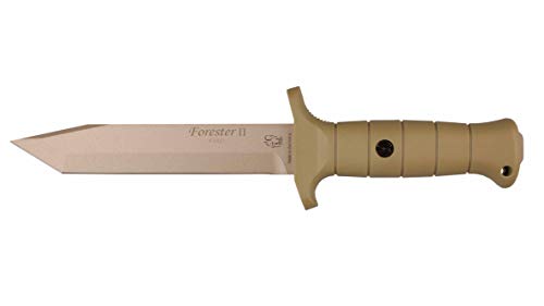Eickhorn - Outdoormesser | Forester II - US Tan - Olivgrau | Klingenlänge: ca 17,2 cm |Arbeitsmesser - Werkzeug - Survival - Solingen - Germany | Feststehende Klinge - Robust - rostfrei - scharf von Eickhorn