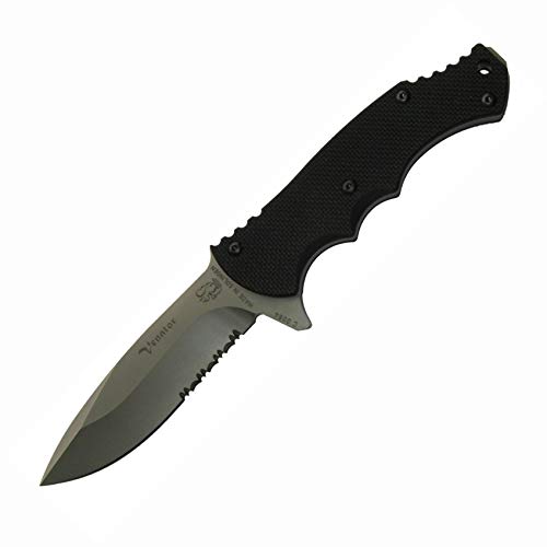 Eickhorn - Outdoormesser | Venator G10 Welle | Klingenlänge: 11,5 cm | Jagdmesser - Arbeitsmesser - Solingen - Messer | rostfrei - feststehend - Survival von Eickhorn