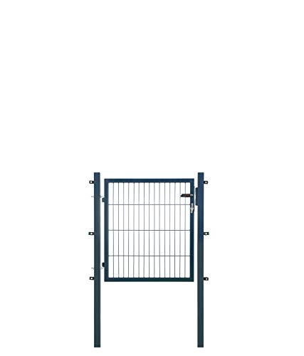 Eider Gartentor 100 x 80 cm in anthrazit für Stabmattenzäune inkl. Anschlussmaterial Eider Gartentor 100 x 80 cm in anthrazit für Stabmattenzäune inkl. Anschlussmaterial von Eider