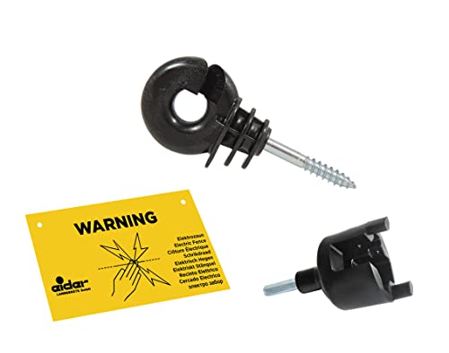 Eider 500x Ringisolator mit Einschraubhilfe & Warnschild - qualitativ hochwertige Ringsisolatoren von Eider