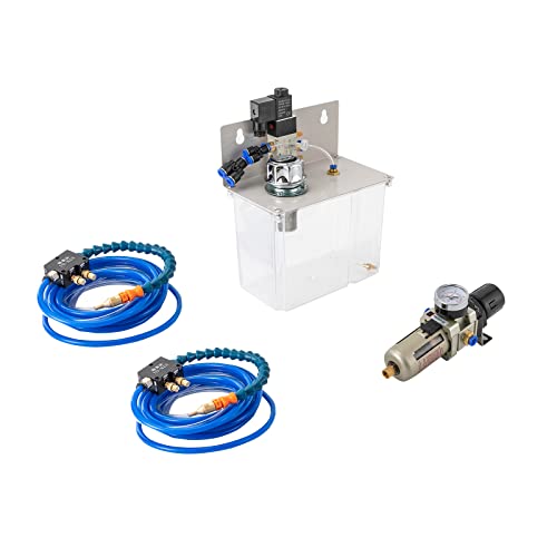 Nebel Kühlmittel Schmierung Spray System, 3L Nebel Kühlschmierstoff Sprühsystem, Schmiersprühsystem für CNC Drehmaschine Bohrmaschine 220V von Eieblek