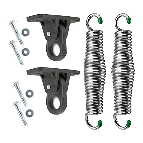 Eieenotee 1 SET 750 Lbs Robuste Hängeschaukelaufhänger und Federn für die Deckenmontage Von Hängemattenstühlen Eieenotee 1 SET 750 Lbs Robuste Hängeschaukelaufhänger und Federn für die Deckenmontage Von Hängemattenstühlen von Eieenotee