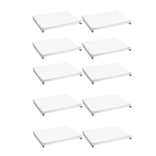 Eieenotee 10 Stück Ersatzpads für Farbkantenschneider, Nachfüllpackungen für Farbkantenschneider, Farbpads zum Streichen Von Wand- und Deckenecken, Malerleisten von Eieenotee