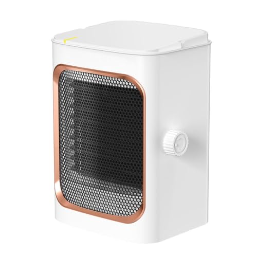 Eieenotee 1000W Elektroheizung Tragbarer Tischventilator Herd Warmluftgebläse Einstellbarer Thermostat Heimwärmer für Den Winter EU-Stecker Eieenotee 1000W Elektroheizung Tragbarer Tischventilator Herd Warmluftgebläse Einstellbarer Thermostat Heimwärmer für Den Winter EU-Stecker von Eieenotee