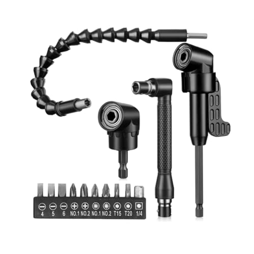 Eieenotee 105 Grad Rechtswinkel -Bohrbitverlängerungssatz 14 PC 1/4 "Sechskant Flexible Bieger 90 ° Eieenotee 105 Grad Rechtswinkel -Bohrbitverlängerungssatz 14 PC 1/4 "Sechskant Flexible Bieger 90 ° von Eieenotee