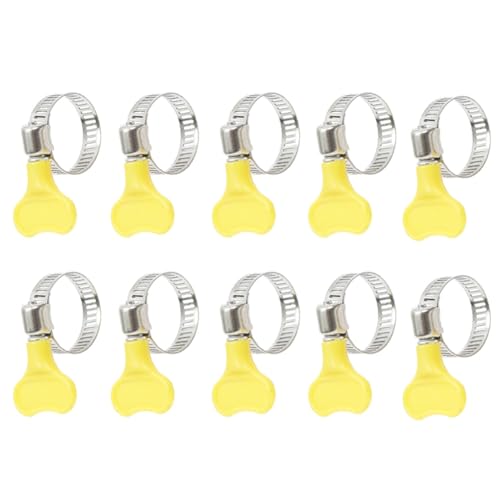 Eieenotee 10pcs Verstellbare Schmetterlingsschlauchklemmen 32-44 mm Edelstahl-Wurmantrieb Drehen Sie Dicht Eieenotee 10pcs Verstellbare Schmetterlingsschlauchklemmen 32-44 mm Edelstahl-Wurmantrieb Drehen Sie Dicht von Eieenotee