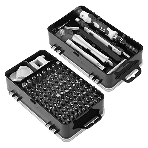 Eieenotee 115-In-1-Schraubendreher-Set Professionelles Magnetisches Reparatur-Werkzeug-Set für Telefon, Computer, Uhr, Laptop, Spielkonsole Eieenotee 115-In-1-Schraubendreher-Set Professionelles Magnetisches Reparatur-Werkzeug-Set für Telefon, Computer, Uhr, Laptop, Spielkonsole von Eieenotee