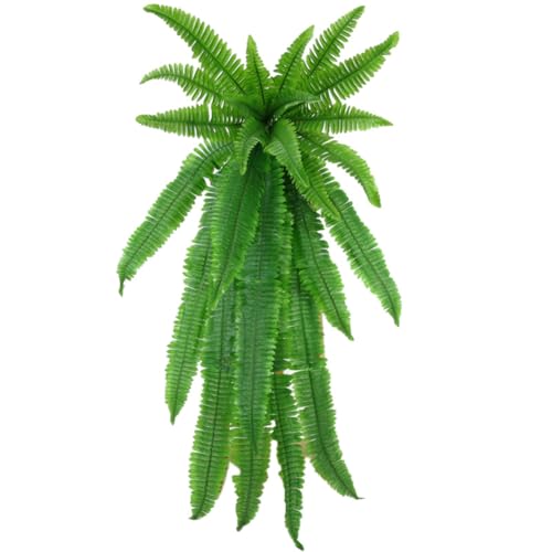 Eieenotee 115 cm Große Wandbehangpflanzen, Künstliche Perserblattranke, Künstliche Farnblätter, Seidenpflanze, Grünes Efeu Als Gartendekoration von Eieenotee