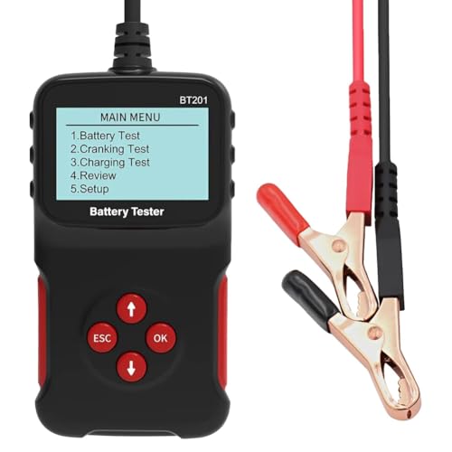 Eieenotee 12 V Digital Auto Battery Diagnostic Multifunktions-Batteriediagnostik f¨¹r die Gesundheit der Batterie, die Ladepr¨¹fung Nach Autos, Lastwagen und Motorr?dern Anregen von Eieenotee