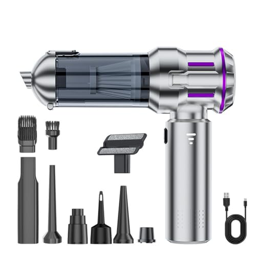 Eieenotee 16000pa Tragbares Vakuum mit Multi-Nozzles f¨¹r Zuhause, B¨¹ro, Haustier-Handheld-Vakuumkabellosen von Eieenotee