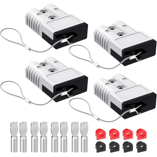 Eieenotee 175AMP für Anderson Connector 1/0AWG Battery Verbindung Hartabdeckung 12V-36 V für Anderson Plug Winch Kabel für RV für Kabel A. Eieenotee 175AMP für Anderson Connector 1/0AWG Battery Verbindung Hartabdeckung 12V-36 V für Anderson Plug Winch Kabel für RV für Kabel A. von Eieenotee