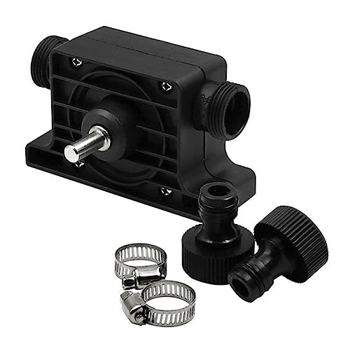 Eieenotee 1Set Selbstansaugende Wasserpumpe Mini Elektrische Bohrpumpe Schwarz für, Öl, Flüssigkeit, Wasser, Eieenotee 1Set Selbstansaugende Wasserpumpe Mini Elektrische Bohrpumpe Schwarz für, Öl, Flüssigkeit, Wasser, von Eieenotee