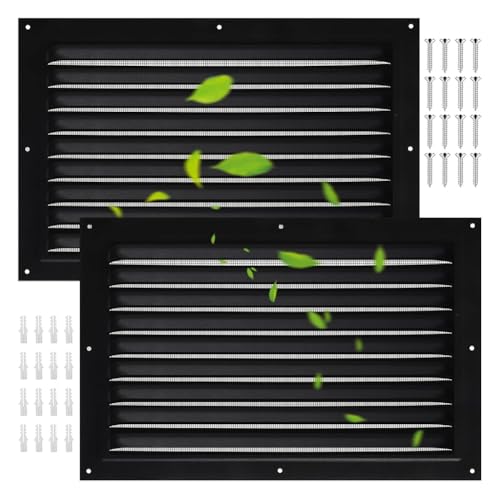Eieenotee 2 PCs Dachbohrung 8 "X 12" Metallschuppen L¨¹ftungsschlitze Louver Vent Boost Bel¨¹ftung und Wache Gegen Feuchtigkeit f¨¹r die Garage -Dachboden im Freien im Freien im Freien im Freien Eieenotee 2 PCs Dachbohrung 8 "X 12" Metallschuppen L¨¹ftungsschlitze Louver Vent Boost Bel¨¹ftung und Wache Gegen Feuchtigkeit f¨¹r die Garage -Dachboden im Freien im Freien im Freien im Freien von Eieenotee