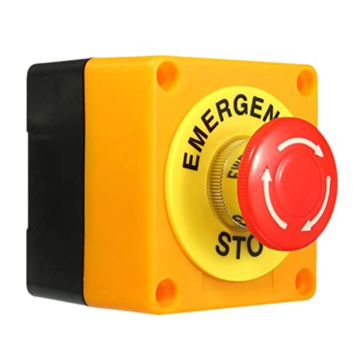 Eieenotee 2 STÜCKE LAY37-11ZS Aufzug Fracht Aufzug Not-Aus-Schalter Schalterkasten Not-Aus-STOP von Eieenotee