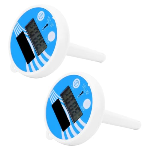 Eieenotee 2 Stk. Schwimmende Digitale Poolthermometer Blau- ABS f¨¹r Den Einsatz im Freien und Innenbereich Sowie im Schwimmbad Eieenotee 2 Stk. Schwimmende Digitale Poolthermometer Blau- ABS f¨¹r Den Einsatz im Freien und Innenbereich Sowie im Schwimmbad von Eieenotee