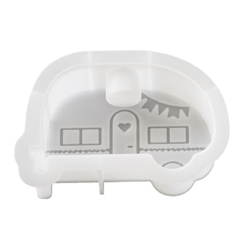 Eieenotee 2 Stück DIY Kerzenhalter in Autoform, Kunstharzform, Aromakerzensockel, Silikonform, Heimdekoration von Eieenotee