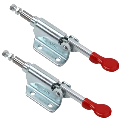 Eieenotee 2 Stück GH-36070 Knebelverschluss Push/Pull Schnellspanner Knebelklemme Handfixierungswerkzeug Werkstückhalter Werkzeughalterung von Eieenotee