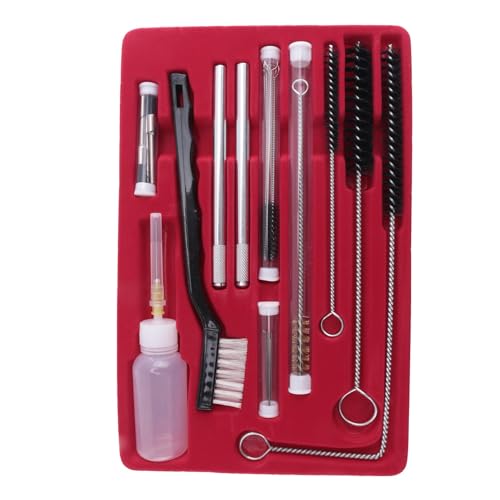 Eieenotee 22-Teiliges Professionelles Sprüh-Reinigungsbürsten-Reinigungsset, Reinigungswerkzeug Aus Kunststoff + Metall Eieenotee 22-Teiliges Professionelles Sprüh-Reinigungsbürsten-Reinigungsset, Reinigungswerkzeug Aus Kunststoff + Metall von Eieenotee