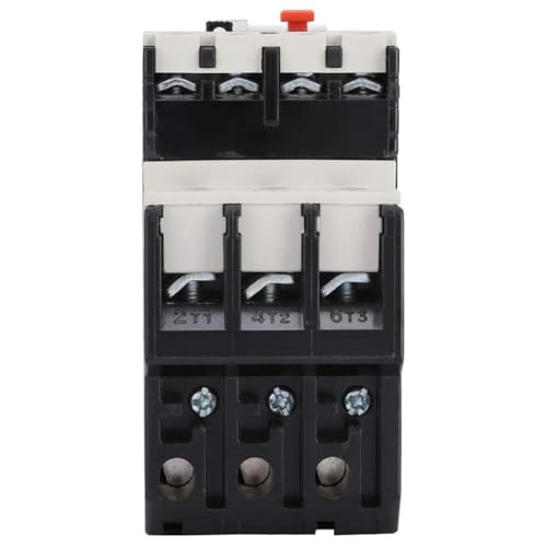 Eieenotee 25A Thermische Überlastrelais Automatischer Manueller Rücksetzvorgang Anzeige der Thermischen Überlastrelaisaktion Hilfskontakt 1Ö+1SÖ Eieenotee 25A Thermische Überlastrelais Automatischer Manueller Rücksetzvorgang Anzeige der Thermischen Überlastrelaisaktion Hilfskontakt 1Ö+1SÖ von Eieenotee