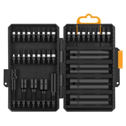 Eieenotee 28-Teiliges Schraubendreher-Set mit Speziell Geformtem Twist-Bit und Hülsenkopf, Schraubendreher-Reparatur-Werkzeugsatz, Langlebig, Einfach zu Bedienen Eieenotee 28-Teiliges Schraubendreher-Set mit Speziell Geformtem Twist-Bit und Hülsenkopf, Schraubendreher-Reparatur-Werkzeugsatz, Langlebig, Einfach zu Bedienen von Eieenotee