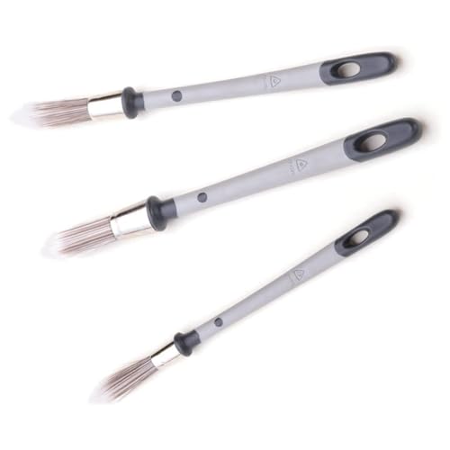 Eieenotee 3 Stück Kleine Pinsel, Pinsel für Wände, Ausbesserungspinsel, Fußleisten, Pinsel für Hauswandecken, Eieenotee 3 Stück Kleine Pinsel, Pinsel für Wände, Ausbesserungspinsel, Fußleisten, Pinsel für Hauswandecken, von Eieenotee