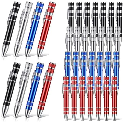 Eieenotee 36-Teiliger Stiftschraubendreher, Multitool, Praktisches Werkzeug, Magnetischer Taschenschraubendreher, Multi-Präzisionsfunktion für die Reparatur Von Mini-Geräten von Eieenotee