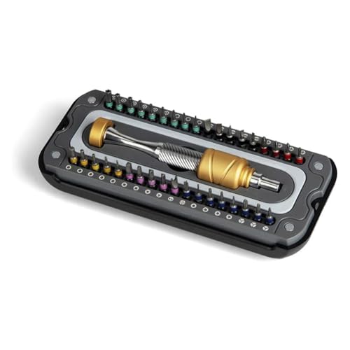 Eieenotee 37-In-1-Schraubendreher-Set, Magnetische Präzisions-Schraubendreher-Bits, Mini-Werkzeugkoffer, Zerlegbar, für Smart Home, PC, Telefonreparatur Eieenotee 37-In-1-Schraubendreher-Set, Magnetische Präzisions-Schraubendreher-Bits, Mini-Werkzeugkoffer, Zerlegbar, für Smart Home, PC, Telefonreparatur von Eieenotee