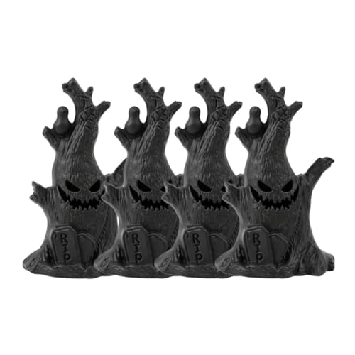 Eieenotee 4 St¨¹ck Halloween-Geisterbaum, LED-Geisterlichter, Schreckliche Atmosph?re, Heimdekoration, Partyzubeh?r, Geschenke Eieenotee 4 St¨¹ck Halloween-Geisterbaum, LED-Geisterlichter, Schreckliche Atmosph?re, Heimdekoration, Partyzubeh?r, Geschenke von Eieenotee