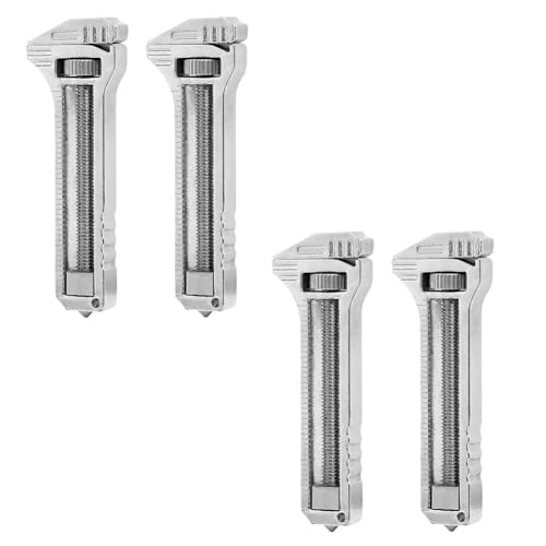Eieenotee 4-Teiliger Mini-Schraubenschlüssel, Tragbarer Multitool-Schraubenschlüssel für Outdoor-Camping, Kompakter -Multifunktionswerkzeug-Schraubenschlüssel Eieenotee 4-Teiliger Mini-Schraubenschlüssel, Tragbarer Multitool-Schraubenschlüssel für Outdoor-Camping, Kompakter -Multifunktionswerkzeug-Schraubenschlüssel von Eieenotee