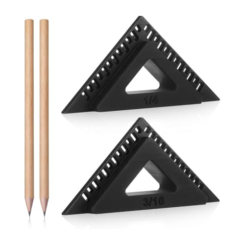 Eieenotee 4PCS -Tür- und Fenstergehäuse Enthüllen Markierungswerkzeug 3/16 und 1/4 Trimmmarkierungsmessgerät für Holzbearbeitungsdekorationsprojekte Eieenotee 4PCS -Tür- und Fenstergehäuse Enthüllen Markierungswerkzeug 3/16 und 1/4 Trimmmarkierungsmessgerät für Holzbearbeitungsdekorationsprojekte von Eieenotee