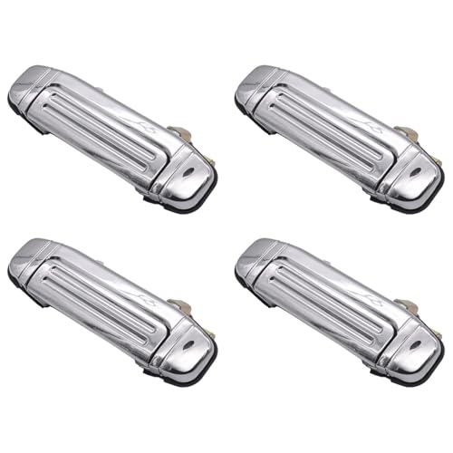Eieenotee 4X Hinten Links Auto Au?en Au?en T¨¹rgriffe Chrom MR156877 f¨¹r Montero V31 V32 V33 V46 1997-2000 von Eieenotee