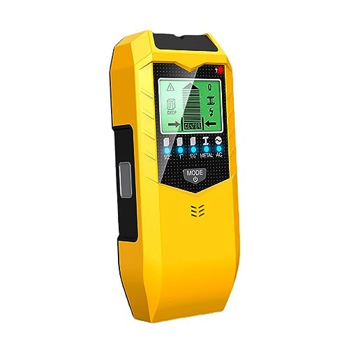Eieenotee 5-In-1-Metalldetektor, Elektrischer Multifunktions-Bolzendetektor mit LCD-Display für, AC-Draht, Rohr, Metallbolzen Eieenotee 5-In-1-Metalldetektor, Elektrischer Multifunktions-Bolzendetektor mit LCD-Display für, AC-Draht, Rohr, Metallbolzen von Eieenotee