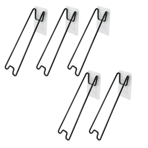 Eieenotee 5pcs Bilderrahmen Eundelhalterung Edelstahl Bilderrahmenhalterung mit Selbstklebender Bilderrahmen Eil 7.09 "X 2.17" von Eieenotee