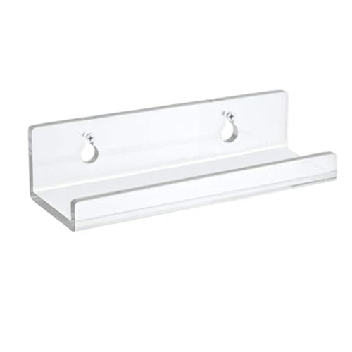 Eieenotee 8 4-Acryl-Schallplattenständer, Durchsichtiger, An der Wand Montierter Schallplattenhalter, Regal für LP-Schallplattenalbum Stora von Eieenotee