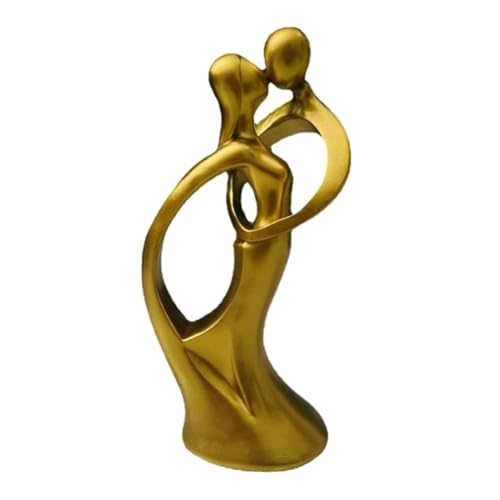 Eieenotee Ästhetische Inneneinrichtung (Liebesstatue) – Verschönern Sie Ihre Inneneinrichtung mit Skulpturen, der Perfekten Ergänzung für Schlafzimmer, 8 X 5 X 16 cm, B von Eieenotee
