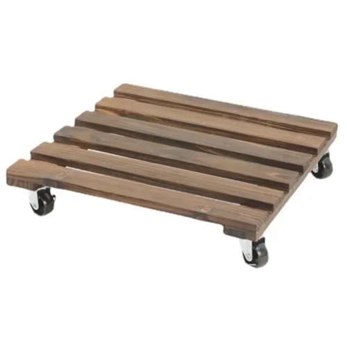 Eieenotee Blumentopf-Tablett, Topfpflanzenständer, Gestell, Bonsai-Blumentopf mit Rundem Rad, Holzständer Eieenotee Blumentopf-Tablett, Topfpflanzenständer, Gestell, Bonsai-Blumentopf mit Rundem Rad, Holzständer von Eieenotee