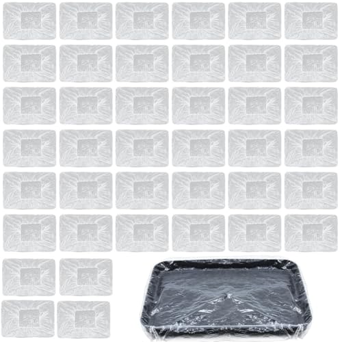 Eieenotee Bulk 40 Count 18-Lackwalzen Plastikschalen Liner zum Malen Von Wänden in Heimat und Büro Eieenotee Bulk 40 Count 18-Lackwalzen Plastikschalen Liner zum Malen Von Wänden in Heimat und Büro von Eieenotee