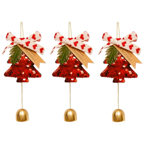 Eieenotee Christbaumanhänger Frohes Neues Jahr Glockenanhänger Frohe Weihnachten Heimdekoration Weihnachtsschmuck Paargeschenke E Eieenotee Christbaumanhänger Frohes Neues Jahr Glockenanhänger Frohe Weihnachten Heimdekoration Weihnachtsschmuck Paargeschenke E von Eieenotee