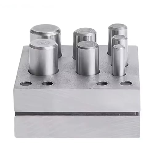 Eieenotee Craftsmen Round Punch 7-Loch Matrizensatz - Pr?zise Stanzer und Stanzeisen f¨¹r Metallschmuck Eieenotee Craftsmen Round Punch 7-Loch Matrizensatz - Pr?zise Stanzer und Stanzeisen f¨¹r Metallschmuck von Eieenotee