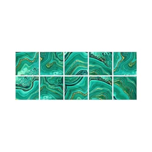 Eieenotee Dekorative Selbstklebende Fliesenaufkleber Aus Marmor, Spiegelaufkleber für Badezimmer- und Küchenfliesenaufkleber, wasserdichte Selbstklebende Dekoration D M Eieenotee Dekorative Selbstklebende Fliesenaufkleber Aus Marmor, Spiegelaufkleber für Badezimmer- und Küchenfliesenaufkleber, wasserdichte Selbstklebende Dekoration D M von Eieenotee
