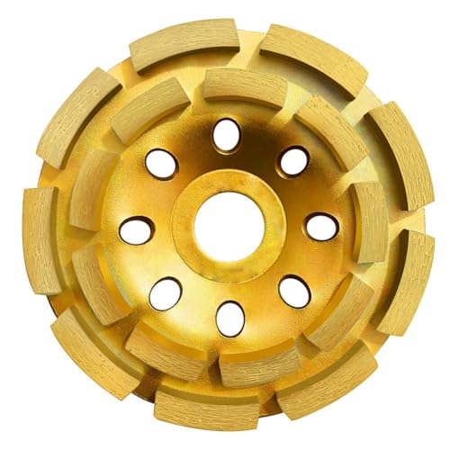 Eieenotee Diamant-Betonschleifscheibe 4 1/2 zum Polieren und Reinigen Von Steinbetonoberflächen, Zement, Marmor, Fels von Eieenotee