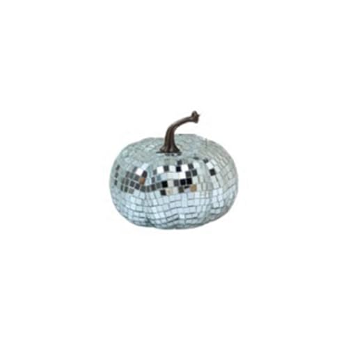Eieenotee Disco-Spiegelkugel für Bar und Hochzeit, Ornamente, Kürbis, Kürbis-Diskokugel, Halloween, Heimdekoration, 10 cm Eieenotee Disco-Spiegelkugel für Bar und Hochzeit, Ornamente, Kürbis, Kürbis-Diskokugel, Halloween, Heimdekoration, 10 cm von Eieenotee