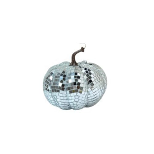 Eieenotee Disco-Spiegelkugel für Bar und Hochzeit, Ornamente, Kürbis, Kürbis-Diskokugel, Halloween, Heimdekoration, 12 cm Eieenotee Disco-Spiegelkugel für Bar und Hochzeit, Ornamente, Kürbis, Kürbis-Diskokugel, Halloween, Heimdekoration, 12 cm von Eieenotee