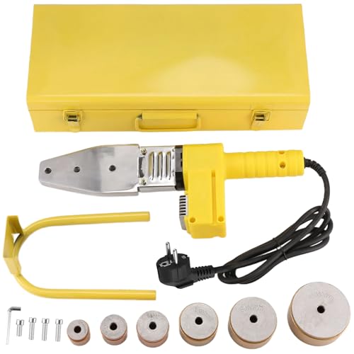 Eieenotee EU Stecker, 1000 W PPR-Fixiergerät, Wasserrohr-Fixiergerät, Digitalanzeige, Heißschmelz-Rohrschweißgerät, Wasserkrafttechnik-Schweißgerät Eieenotee EU Stecker, 1000 W PPR-Fixiergerät, Wasserrohr-Fixiergerät, Digitalanzeige, Heißschmelz-Rohrschweißgerät, Wasserkrafttechnik-Schweißgerät von Eieenotee
